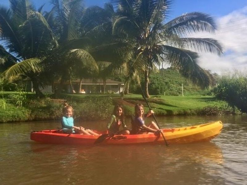 2-hour tandem kayak rental