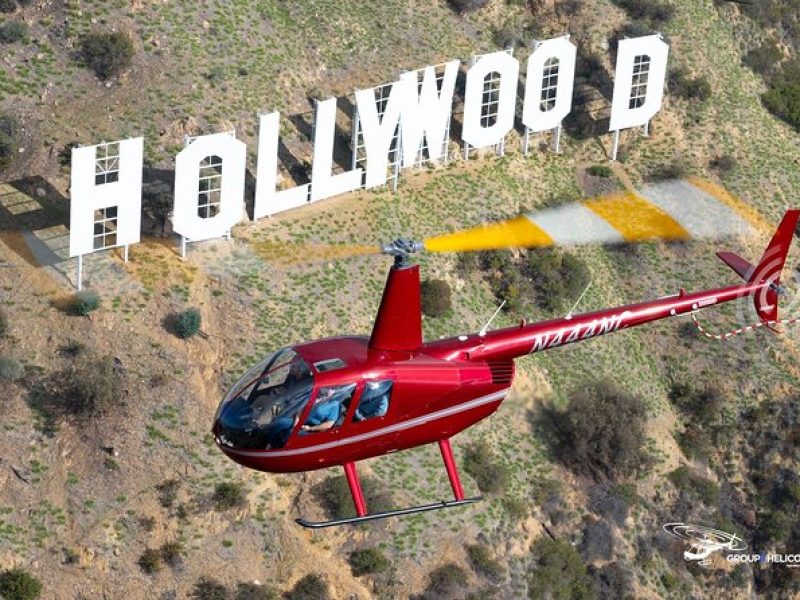 Hooray for Hollywood Helicopter Tour 35 Minutes