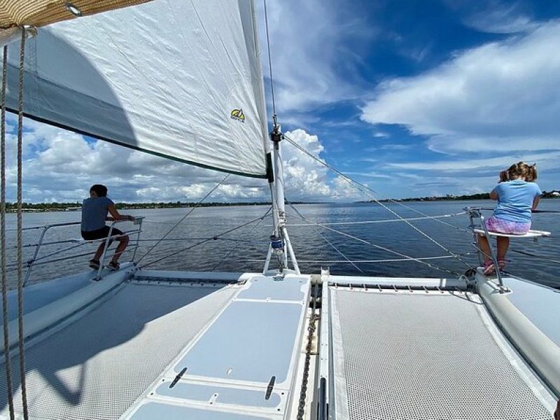 Catamaran Sailing Dolphin/Manatee Watch in Daytona Beach