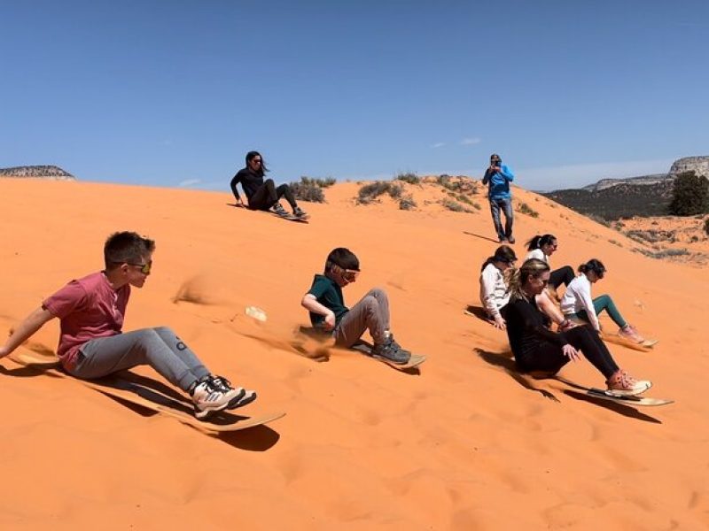 Peek-a-boo Slot Canyon Tour and Sandboarding UTV Adventure