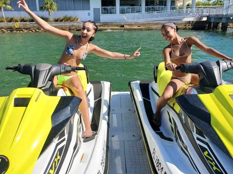 One Hour Guided Jet ski Tour of Miami