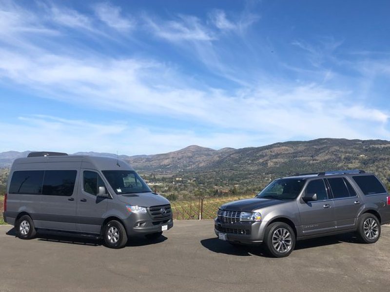 10 Passenger Luxury Sprinter Van Tour Of Napa Sonoma Wine country