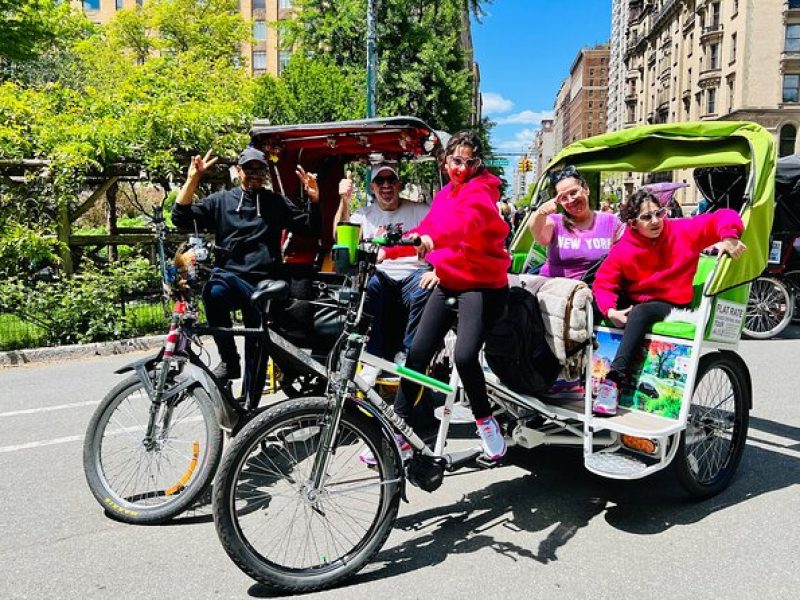 Central Park 2 – Hours Private Pedicab Guided Tour