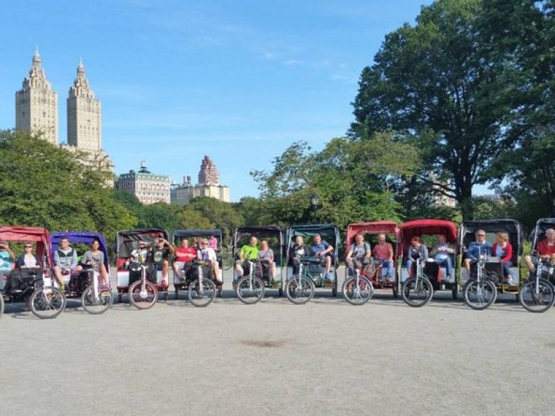 Deluxe 1.5-Hour Central Park Pedicab Tour