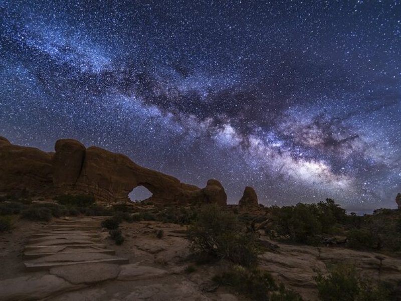 Milky Way Photography in Arches National Park