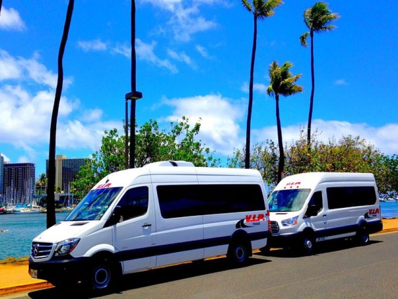 Arrival Transfer: Airport Shuttle Honolulu and Waikiki or Cruise Terminal