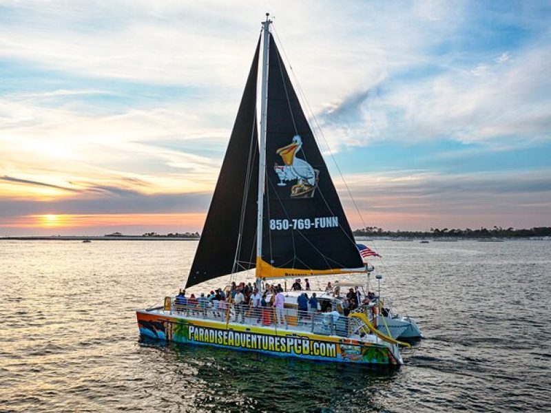 Panama City Beach Sunset Catamaran Sail on The Privateer