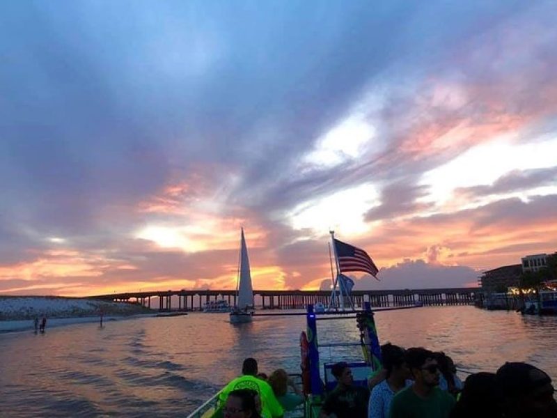 Hydrojet Sunset over the Gulf of Mexico Tour in Destin