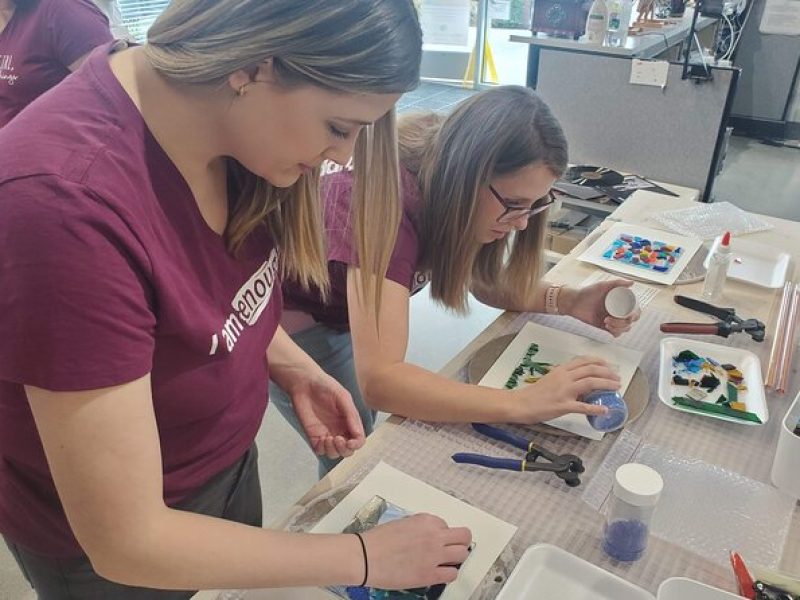 Break It and Make It: A Glass Fusing Session in Everett