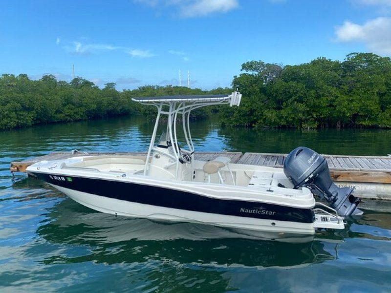 Key West: Nautic Star 21 Ft Speed Boat 21ft 115 Horse Power Speedboat-6 Pass