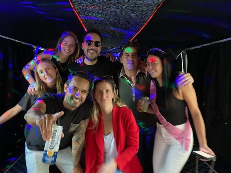 Miami Nightlife Party Bus Experience with Club Entrance