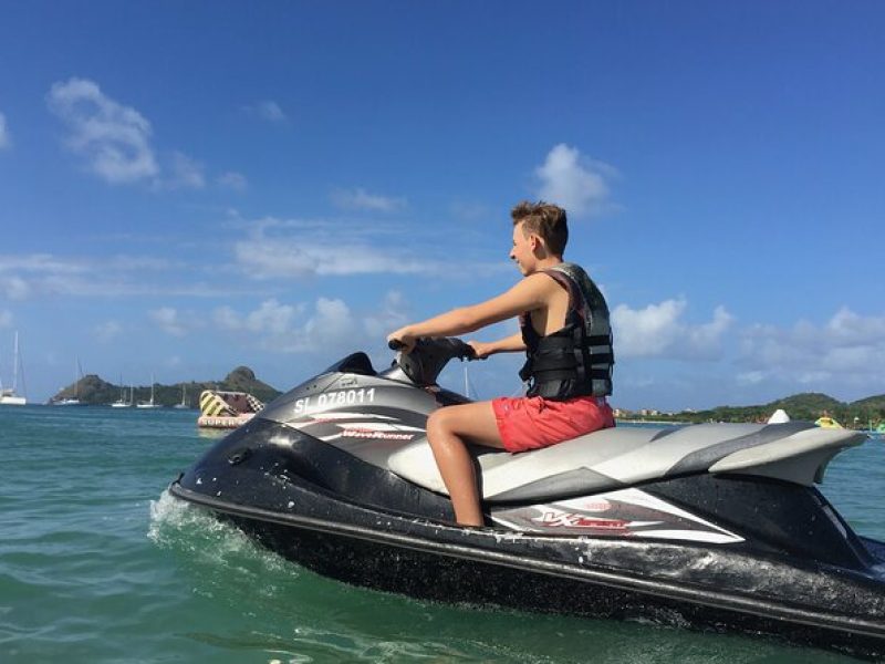 Jet Ski with Pontoon Ride at Downtown Miami – 2 hours