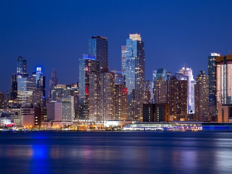 Manhattan Skyline and Statue Night Cruise