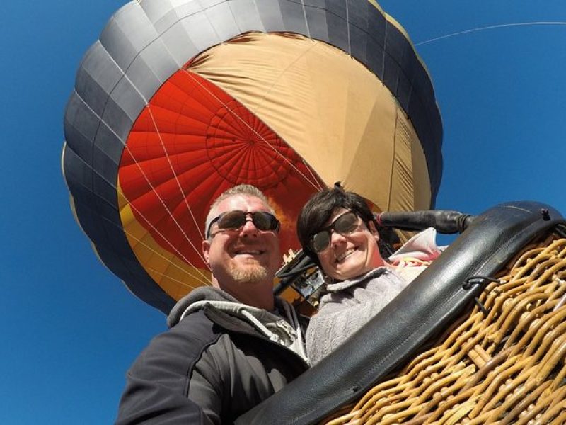 Breathtaking Colorado Springs Sunrise Hot Air Balloon Flight