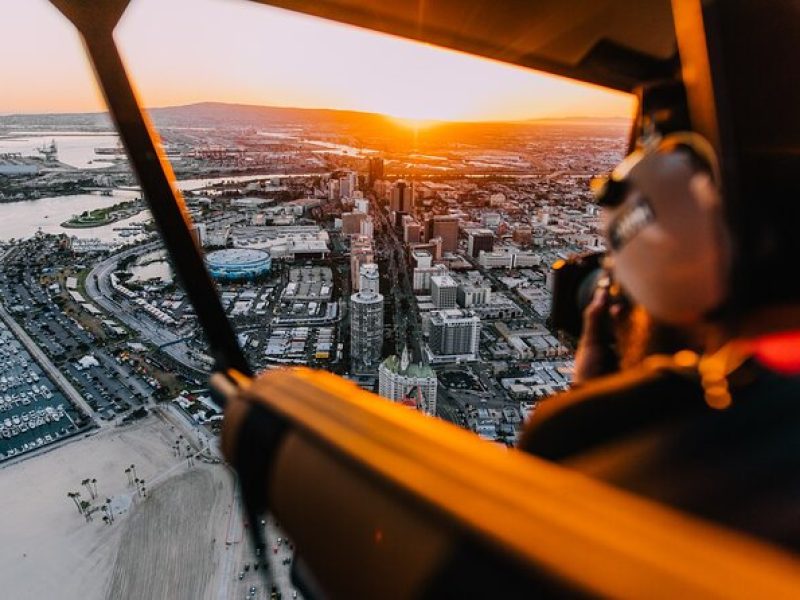 LA Private Doors-Off Aerial Photography Helicopter Adventure