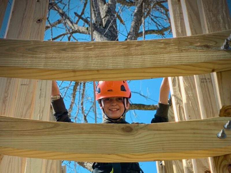 Daniel Boone's Challenge: an Adventure in the Trees