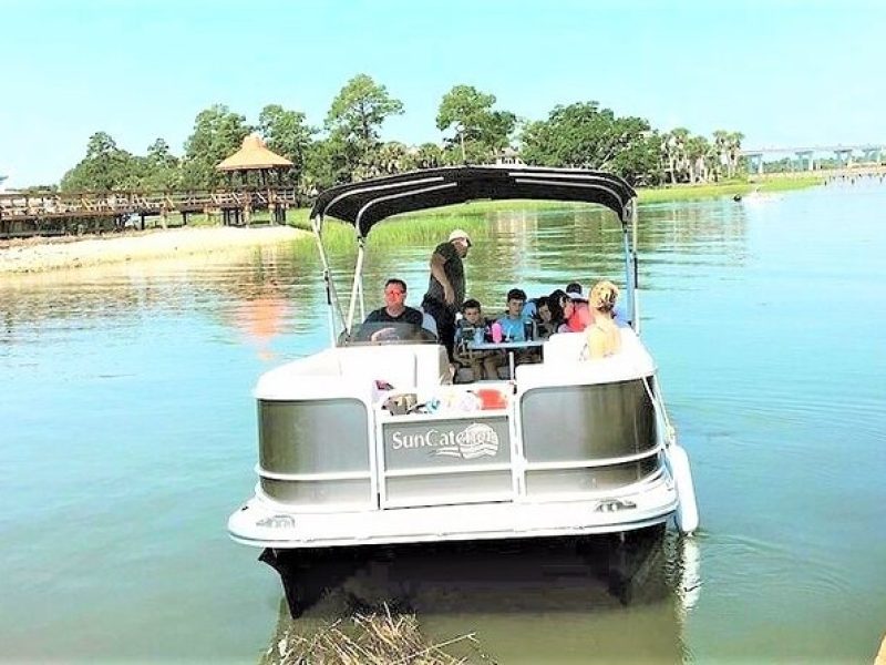 2-Hour Private Hilton Head Pontoon Boat Rental