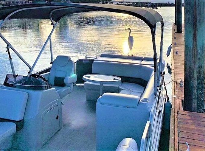 5-Hour Private Hilton Head Pontoon Boat Rental