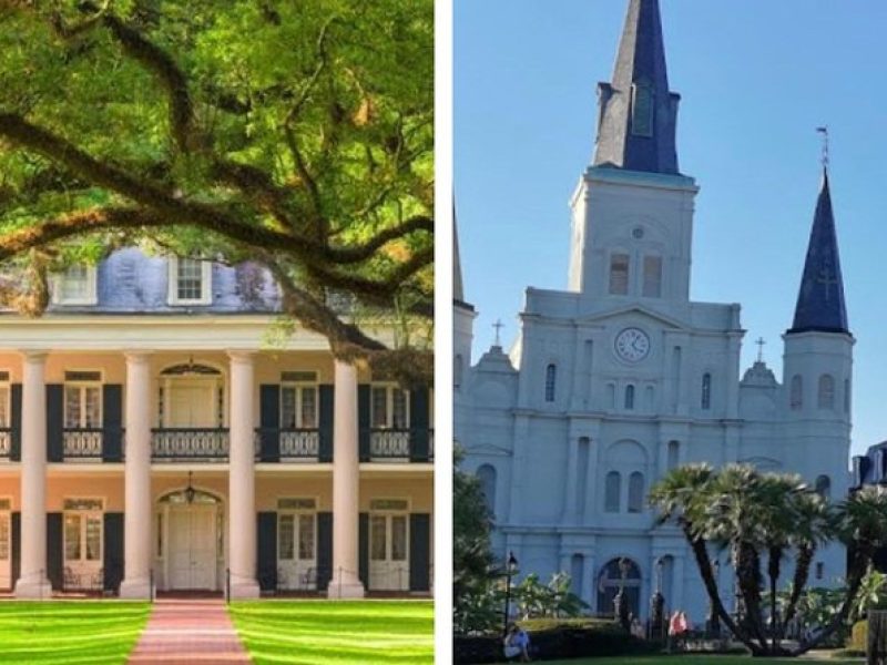 Oak Alley Plantation and 3-Hour New Orleans City/Cemetery Tour