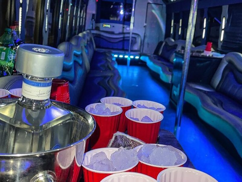 Miami Hip Hop Pool Tour with Party Bus Experience & open bar