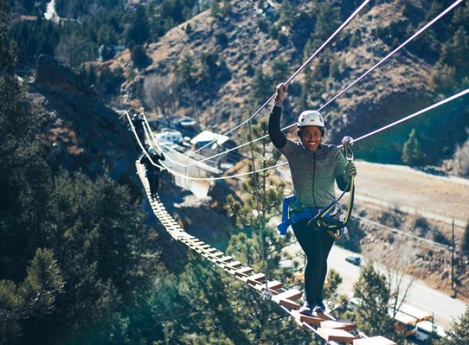 Mount Blue Sky Via Ferrata Climbing Experience in Idaho Springs