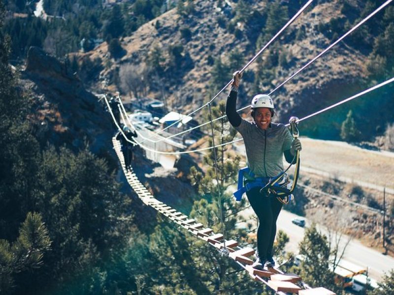 Mount Blue Sky Via Ferrata Climbing Experience in Idaho Springs