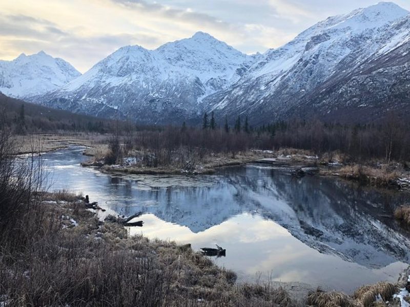 Winter Valley and Forest Hike