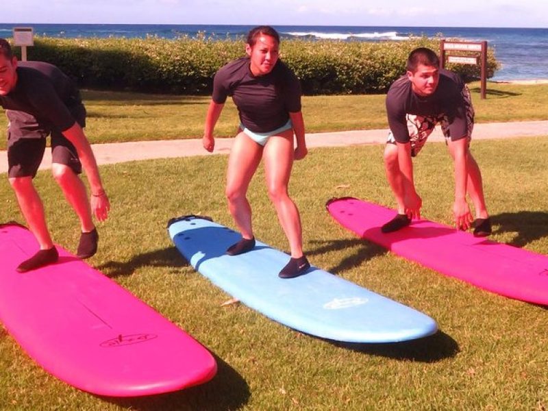 Kauai's Ultimate Group Surf Lesson