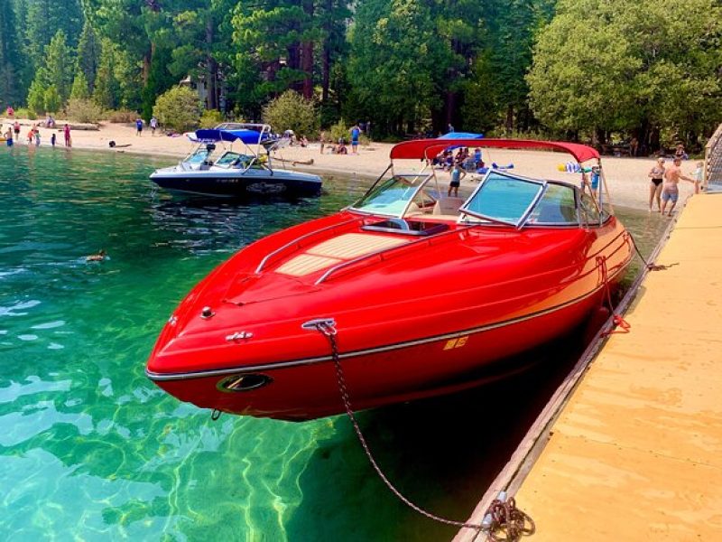 Private Boat Charter Emerald Bay