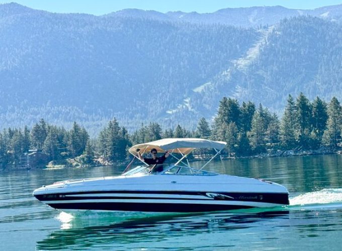 Full day tour on Lake Tahoe in the White Lightning up to 8 guests