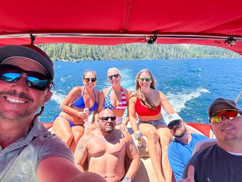 Full Day Private Boat Tour and Party on Lake Tahoe