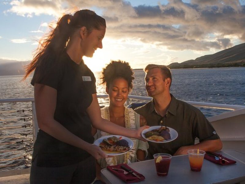 Premium Dinner Cruise: Four Course Dining Experience – Ma'alaea