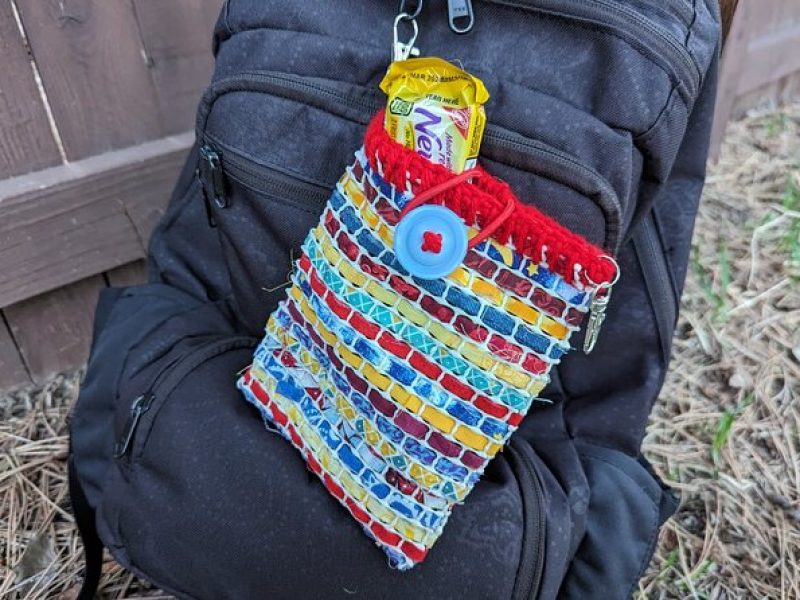 Woven Fabric Hiking Bag Activity in Estes Park