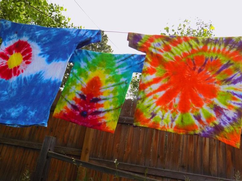 Tie-Dye Art Class in Estes Park