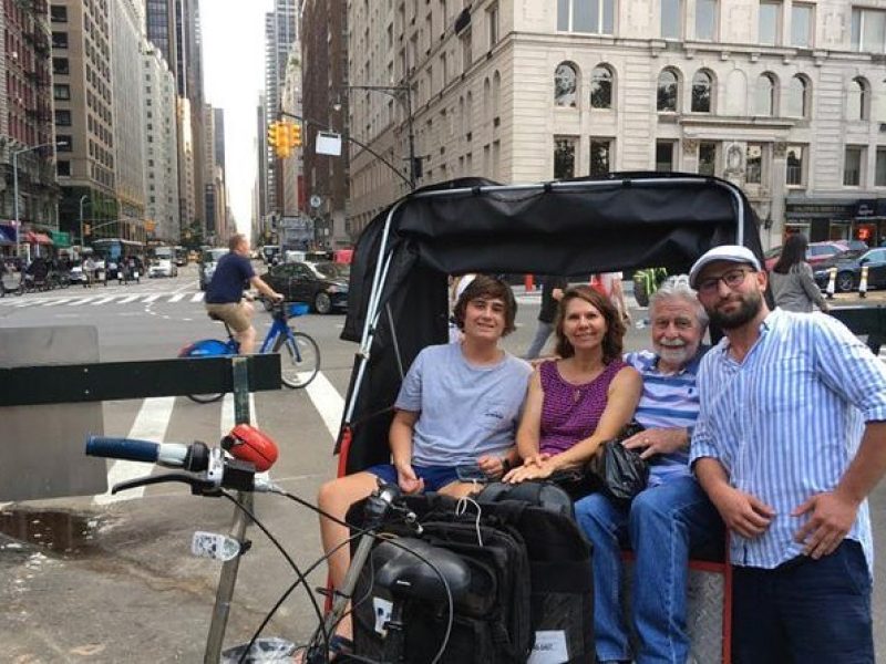 2 Hours Central Park Pedicab Tours