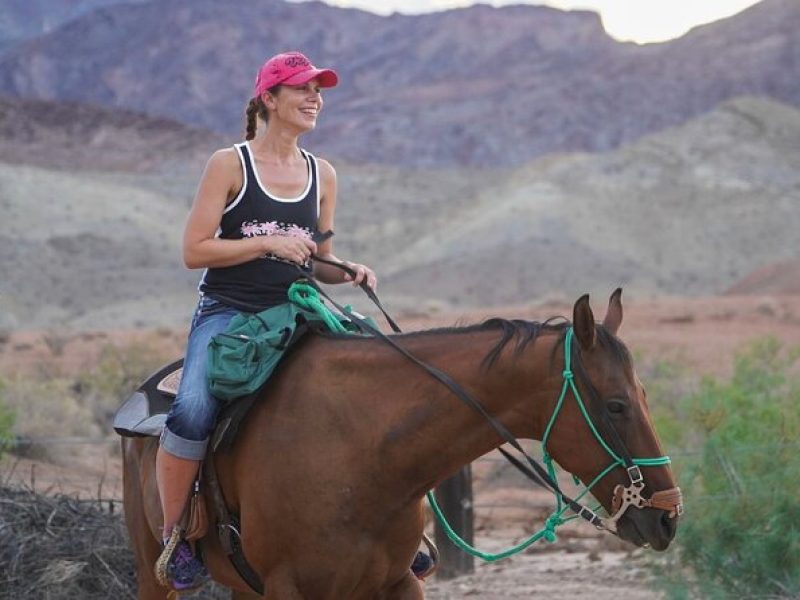 Evening Horseback Ride in Las Vegas