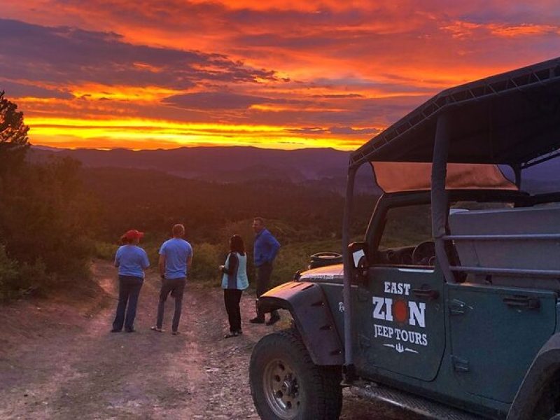 Zion Sunset Jeep Tour