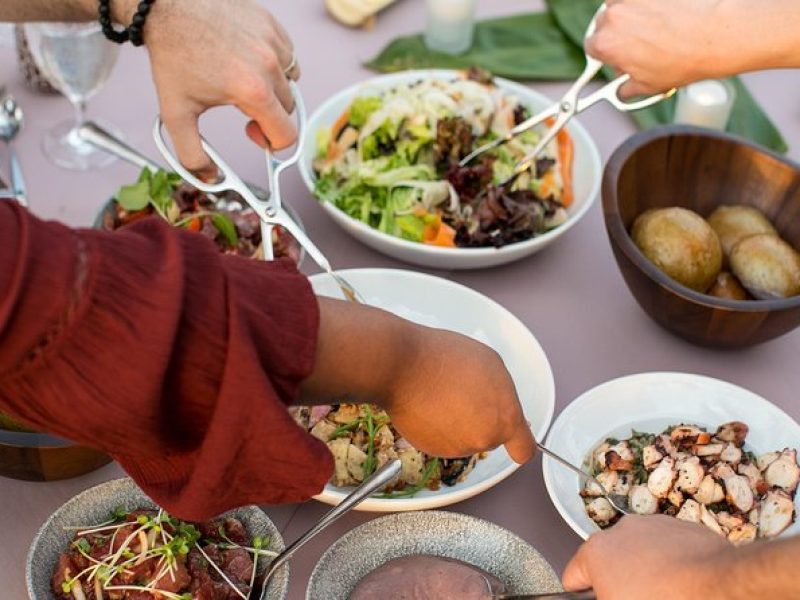 Feast at Mokapu Luau