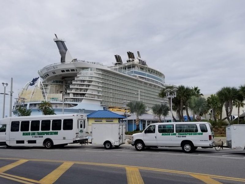 Orlando Theme Park Area to Port Canaveral/Cocoa Beach (Private Transportation)