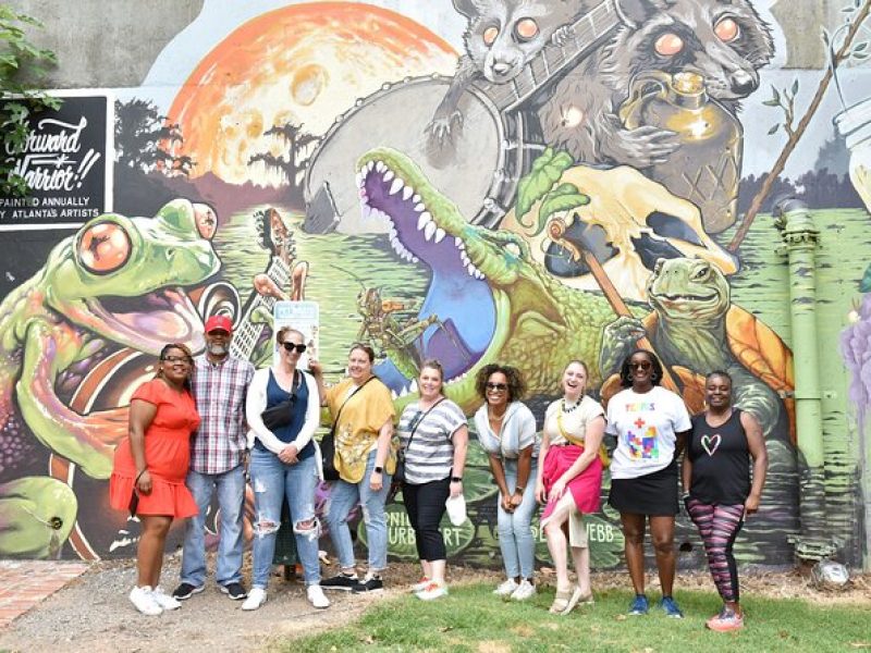 Atlanta Street Art and BeltLine Tour with Happy Hour and Activity