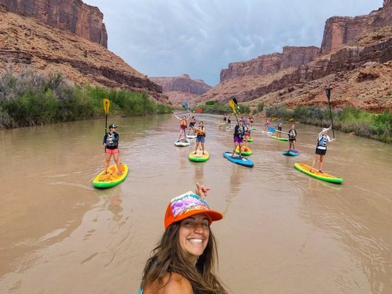 Flatwater Fun: Moab Stand Up Paddleboarding