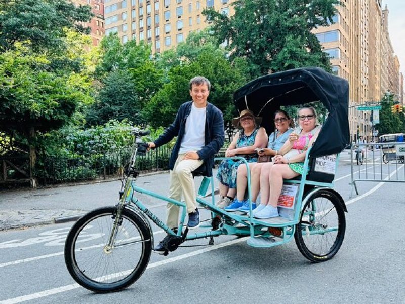 Central Park Private Pedicab Tour (60 mins)