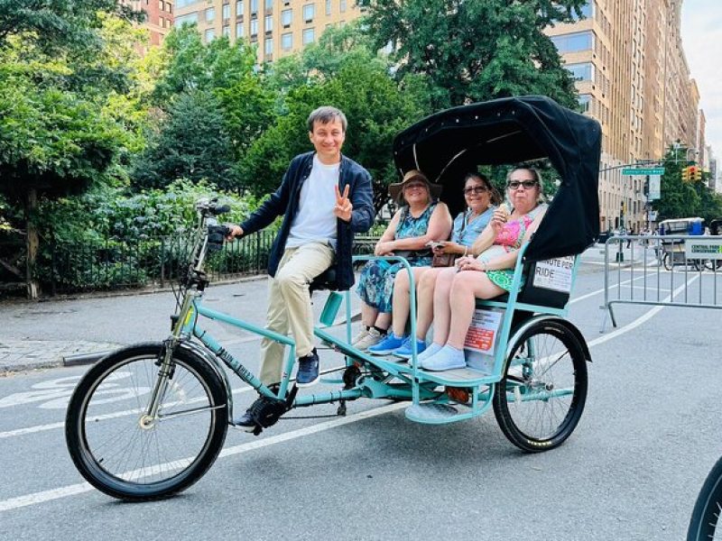 Central Park Private Pedicab Tour (2hrs)