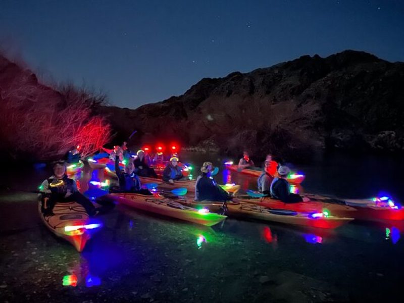 Moonlight Kayak Tour from Las Vegas Strip or Willow Beach