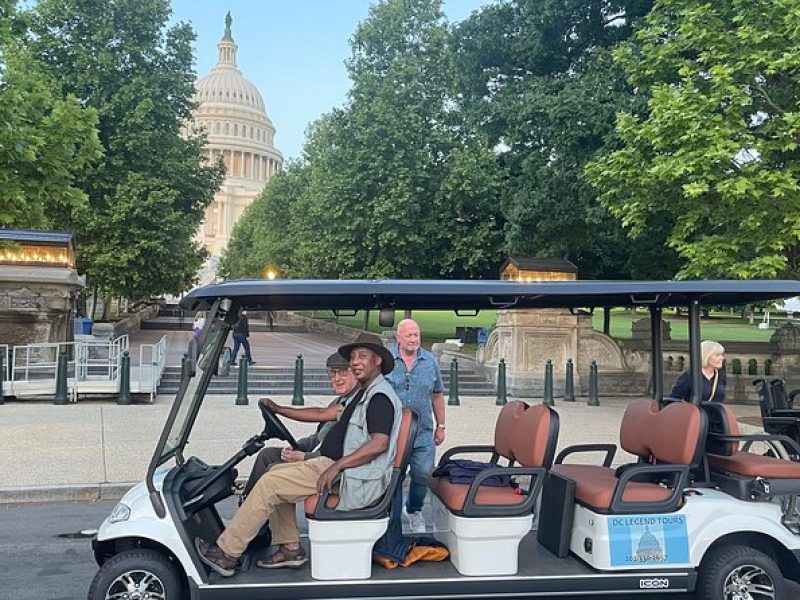 Washington DC Legend Cart Shuttle Evening Tour