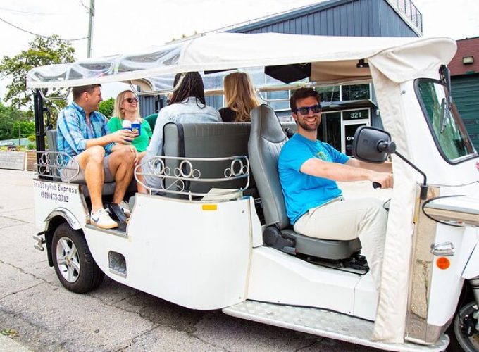 Electric Tuk Tuk Tour of Downtown Raleigh