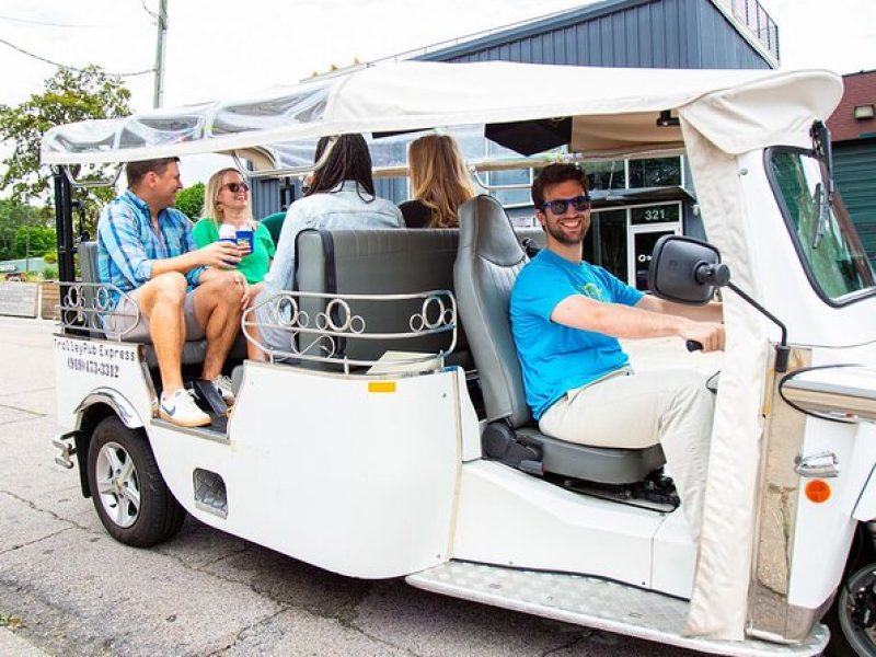 Electric Tuk Tuk Tour of Downtown Raleigh