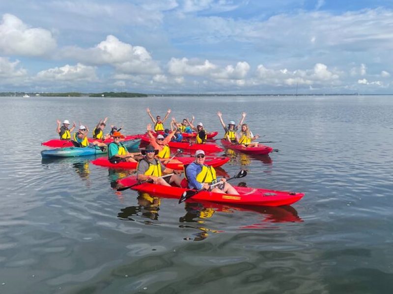 Indian River Clear Bottom Kayak or Paddleboarding Manatee and Dolphin Tour