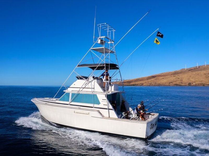 Maui's Best 6 Hour Private Fishing with Steady Pressure Charters