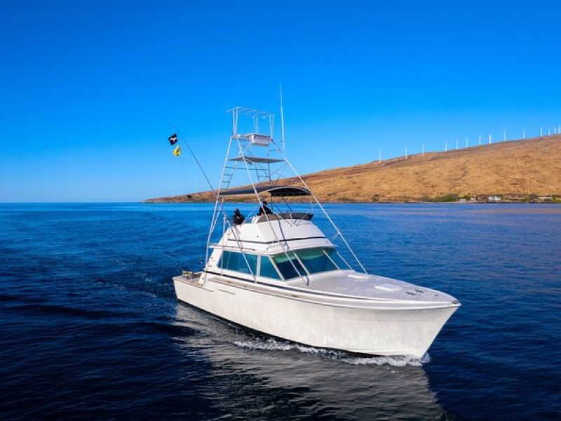 8 Hour Maui Private Fishing with Steady Pressure Charters